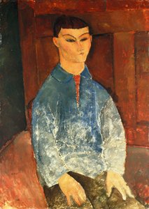 Sedící Moise Kisling, 1916 od Amedeo Modigliani