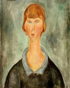 Portrét mladé ženy od Amedeo Modigliani