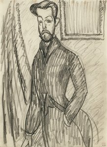 Portrét Dr. Paula Alexandra (1881-1968) od Modiglianiho, Amedeo (1884-1920) od Amedeo Modigliani