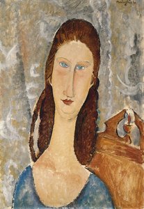 Portrét Jeanne Hebuterne od Amedeo Modigliani