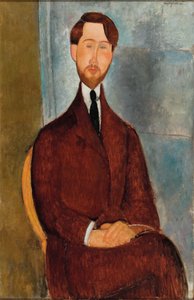 Portrét Leopolda Zborowského od Amedeo Modigliani
