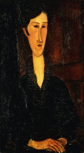 Portrét Madam Zborowské; Ritratto di Mne Zborowska, 1917 od Amedeo Modigliani