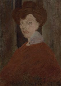 Portrét ženy, 1907 od Amedeo Modigliani