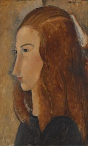 Portrét mladé ženy od Amedeo Modigliani