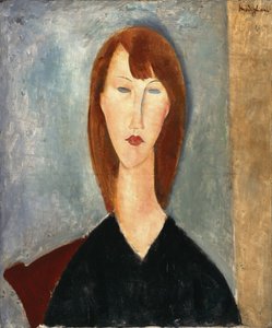 Portrét neznámého modelu (olej na plátně) od Amedeo Modigliani