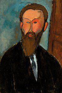 Portrét fotografa Dilewského, 1916 od Amedeo Modigliani