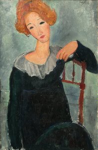 Zrzka žena. 1917 od Amedeo Modigliani
