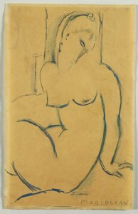 Sedící žena, 1914 od Amedeo Modigliani