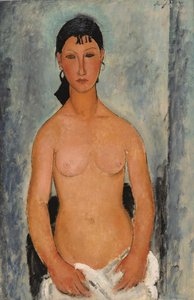 Stojící akt, 1918