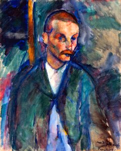 Žebrák z Livorna, srpen 1909 (olej na plátně) od Amedeo Modigliani