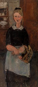 The Pretty Housewife (La Jolie ménagère) od Amedeo Modigliani