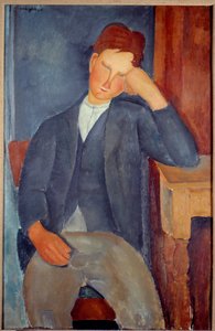 Obraz Mladý učeň od Amedea Modiglianiho od Amedeo Modigliani