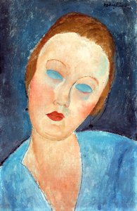 Manželka malíře Survage, 1918 od Amedeo Modigliani