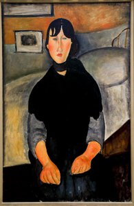 Mladá žena z lidu od Amedeo Modigliani