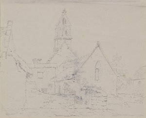 Ruined Church, c.1803 (tužka)