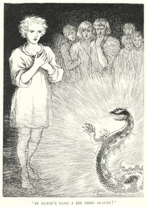 "Ve jménu Elyona tě vyzývám, aby ses vyloučil!" (rytina)