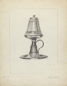 Camphenová lampa od Amelia Tuccio