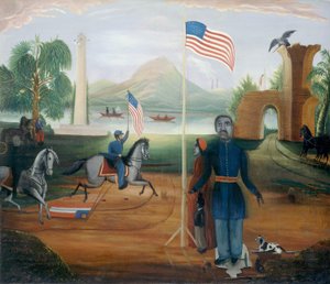 Alegorie svobody od American 19th Century