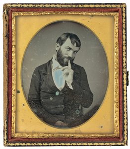 Portrét muže od American 19th Century