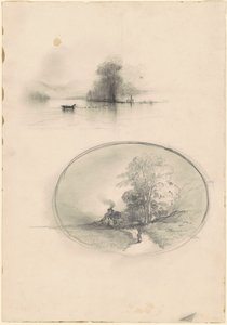 Přímořská krajina a krajina od American 19th Century