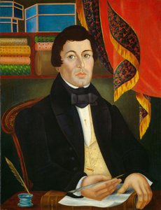 Obchodník s textilem od American 19th Century