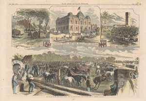 Válečné skici v hlavním městě od American 19th Century