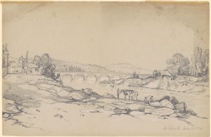 St. Cloud od American 19th Century after John Frederick Kensett