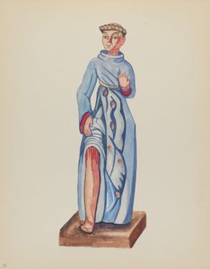 Talíř 36: St. Roch: Z portfolia „Španělské koloniální návrhy Nového Mexika od American 20th Century