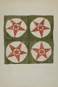 Přikrývky - nášivka hvězda od American 20th Century