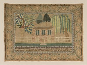 Sampler od American Elizabeth Sickfrits