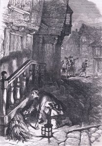 Detekce zápalnice, ilustrace z Cassells History of the United States publikovaná Cassell, Petter & Galpin, kolem roku 1900 (litho) od American English school
