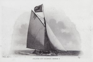Atlantic City Champion, Mehrer II (černobílá fotografie) od American Photographer (after)