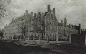 Harvardská univerzita: Smith Halls (černobílá fotografie) od American Photographer (after)