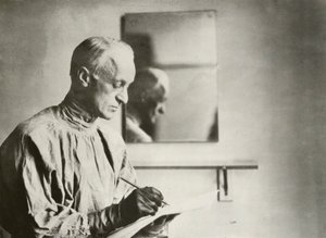 Harvey Cushing, neurochirurg, portrét (č/b foto) od American Photographer (after)