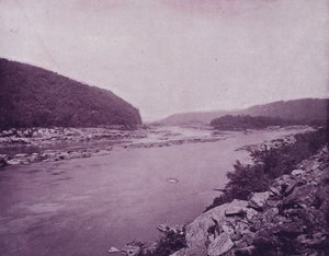Malý krk řeky Susquehanna, Pennsylvania (černobílá fotografie) od American Photographer (after)