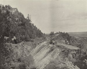 Lookout Mountain, poblíž Dundas, Ontario (černobílá fotografie) od American Photographer (after)