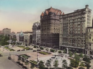 New York: Plaza a Pulitzerova památná fontána (foto) od American Photographer (after)