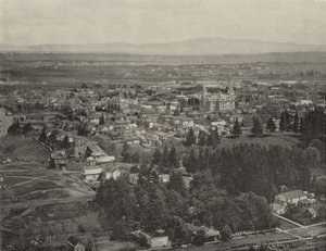 Portland, Oregon (černobílá fotografie) od American Photographer (after)
