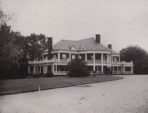 Providence, Rhode Island: Casino, Roger Williams Park (černobílá fotografie) od American Photographer (after)