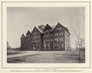 Springfield, Massachusetts: YMCA Training School (černobílá fotografie)