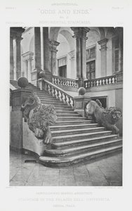 Schodiště v Palazzo Dell