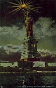 Socha svobody, New York City, New York, USA (barevné foto) od American Photographer (after)