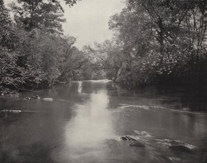 Swannanoa River, Severní Karolína (černobílá fotografie) od American Photographer (after)