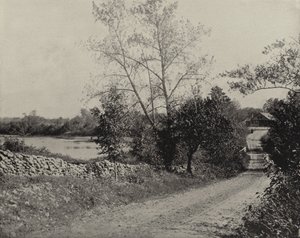 Windham Frog Pond, Windham, Connecticut (černobílá fotografie) od American Photographer (after)