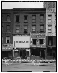 70-72 Monroe Avenue (komerční budova), Detroit, Michigan (černobílá fotografie) od American Photographer
