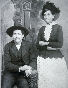 Belle Starr se svým milencem 
