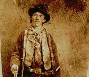 Billy The Kid (1859-81) kolem roku 1880 (kopie původního tintype) od American Photographer