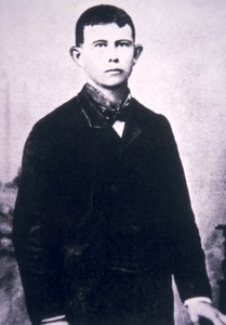 Bob Dalton (1869-1892) (černobílá fotografie) od American Photographer