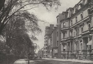Boston: Beacon Street (čb fotografie) od American Photographer