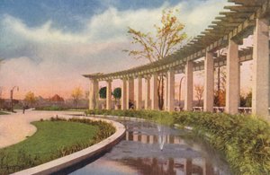 Chicago: Pergola v Douglasově parku (barevné foto) od American Photographer